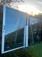 Schuifdeur met kozijn - compleet, Doe-het-zelf en Verbouw, Kozijnen en Schuifpuien, Ophalen, Kunststof, Gebruikt, Inclusief glas