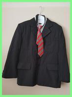 Krijtstreeppak driedelig kostuum jongenskostuum maat 128, Kinderen en Baby's, Kinderkleding | Maat 128, Verzenden, Jongen