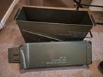 Leger munitiekist - Vintage militaire opslagbox, Ophalen of Verzenden, Landmacht, Amerika, Kist of Geocache