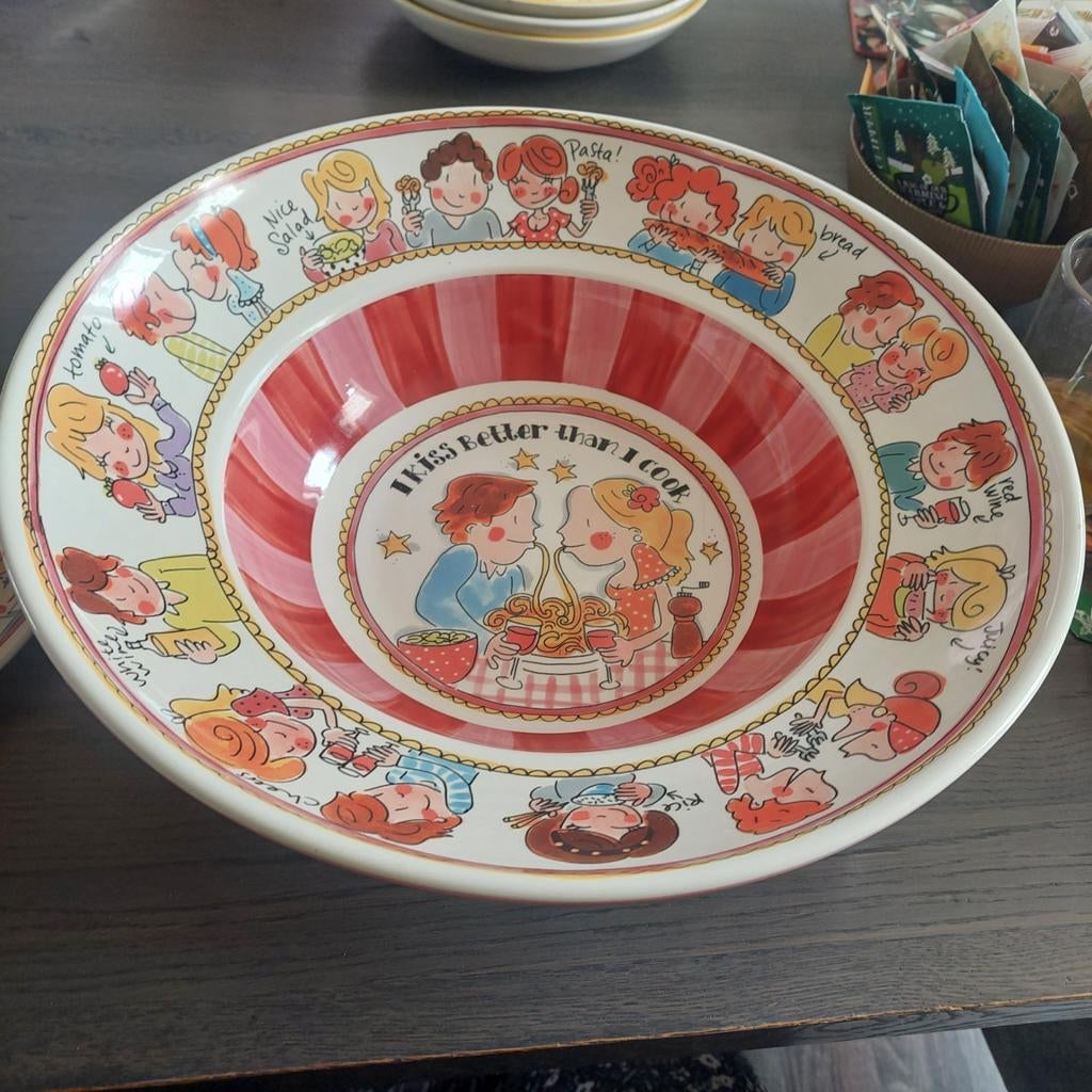 Blond amsterdam pastaschaal, Ophalen, Zo goed als nieuw, Aardewerk, Blond Amsterdam