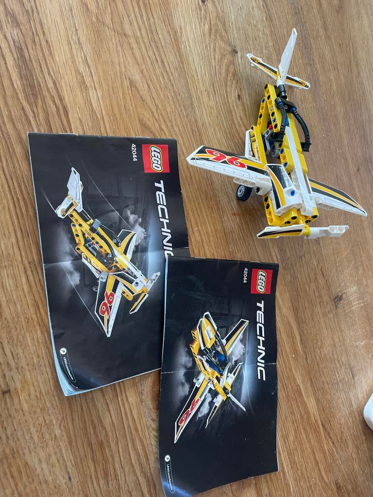 Lego Technic Racevliegtuig 42044 - Compleet met instructies, Ophalen, Gebruikt, Lego, Technic