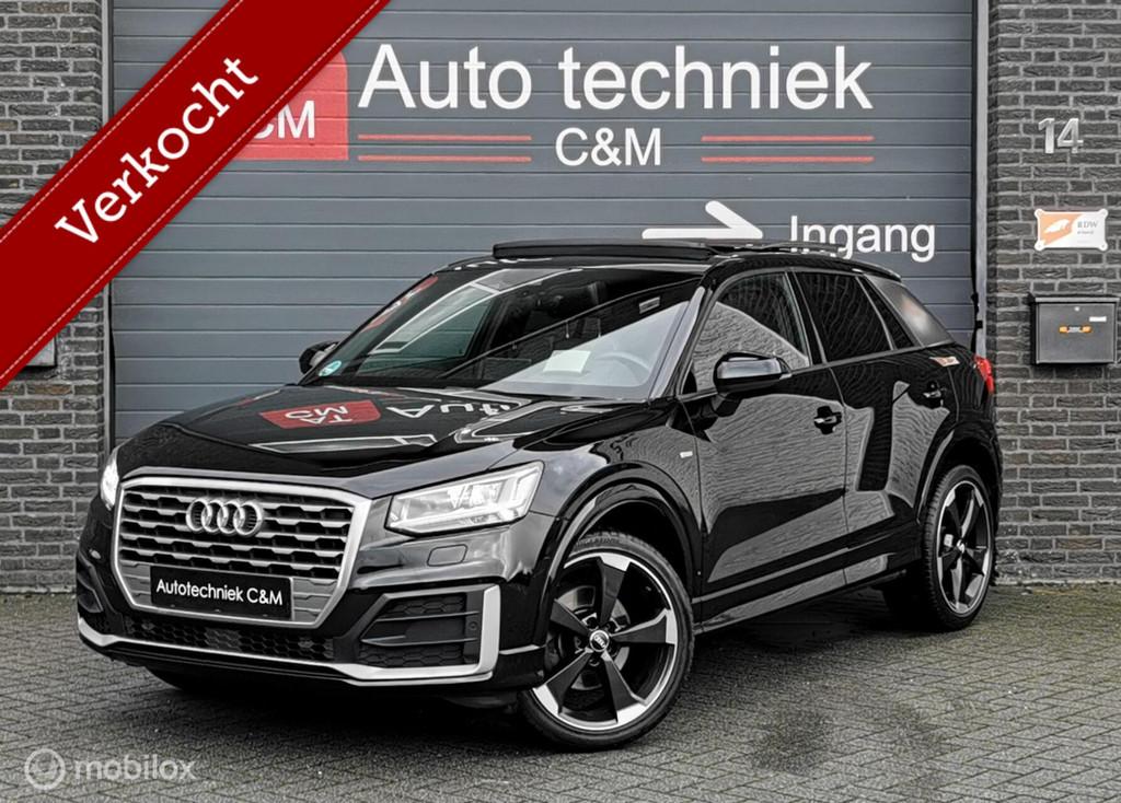 Audi Q2 1.4 TFSI COD S-LINE/150PK/ACC/DCC/PANO/B&O/VIRTUAL/, Voorwielaandrijving, 4 cilinders, 150 pk, Leder en Stof