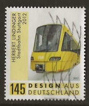 Duitsland 65, tram, Verzenden, 1990 tot heden, Gestempeld