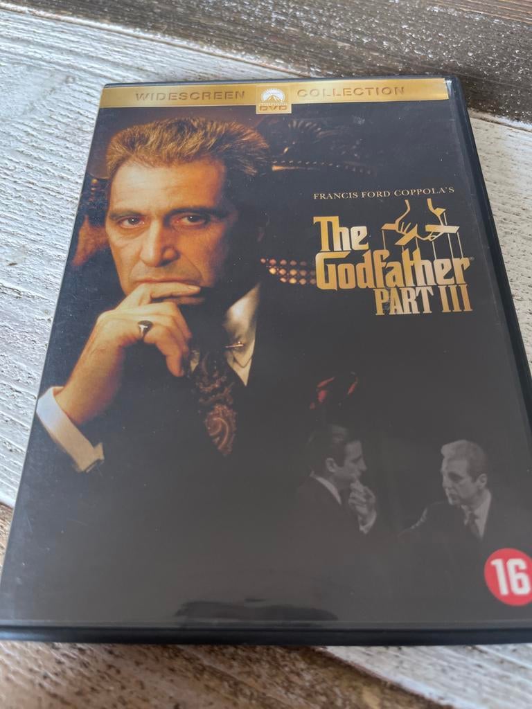 The Godfather Part III DVD Widescreen Collection, Cd's en Dvd's, Dvd's | Thrillers en Misdaad, Vanaf 16 jaar, Ophalen of Verzenden