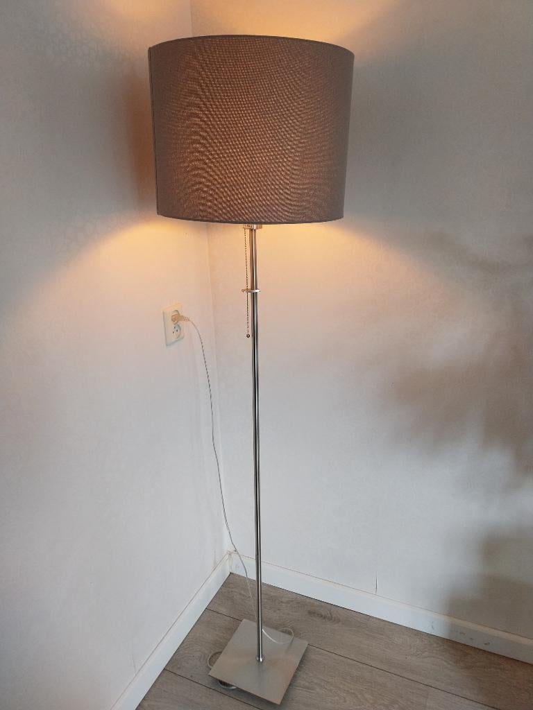 Staande schemerlamp, Huis en Inrichting, Lampen | Vloerlampen, Ophalen, Gebruikt, 150 tot 200 cm