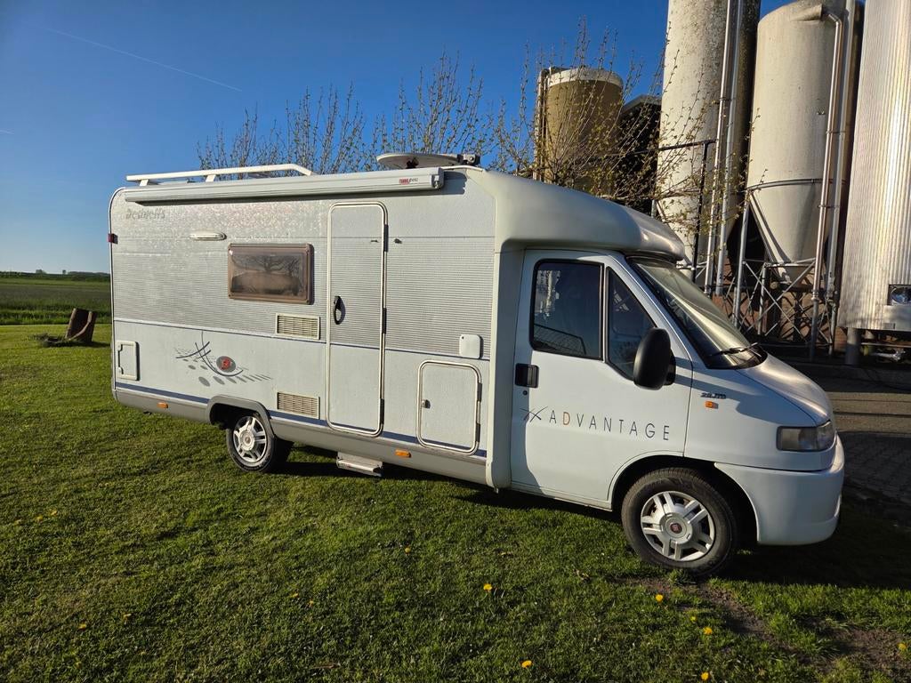 Dethleff T 6241 ,Fiat 2.8 jtd ,bj 2001,frans bed, Ringverwarming, Fiat, Particulier, Dethleffs