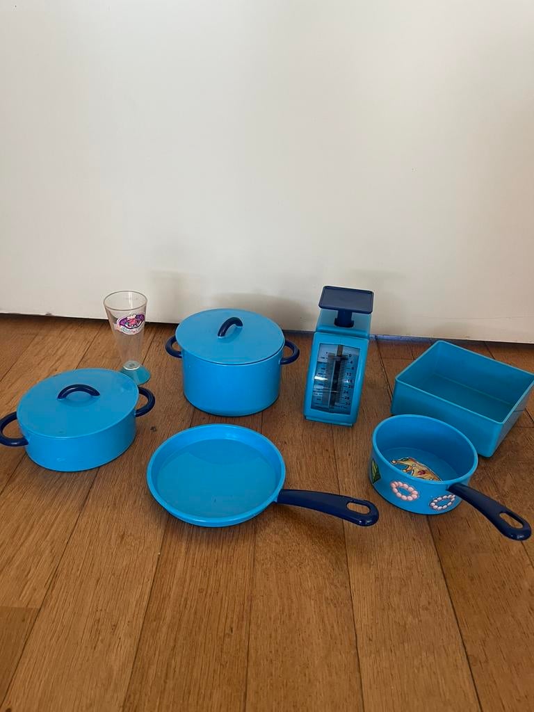 Pannenset 7 delig, Ophalen of Verzenden, Zo goed als nieuw, Jongen of Meisje