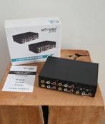 Compacte AV‑schakelaar voor retro consoles en dvd‑spelers, Ophalen, Nieuw