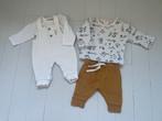 Twee leuke sets babykleding maat 50, Ophalen of Verzenden, Zo goed als nieuw, Jongetje of Meisje