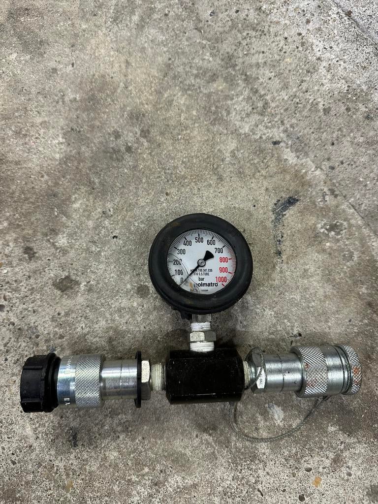 Holmatro prikset manometer met aansluitingen, Ophalen, Nieuw