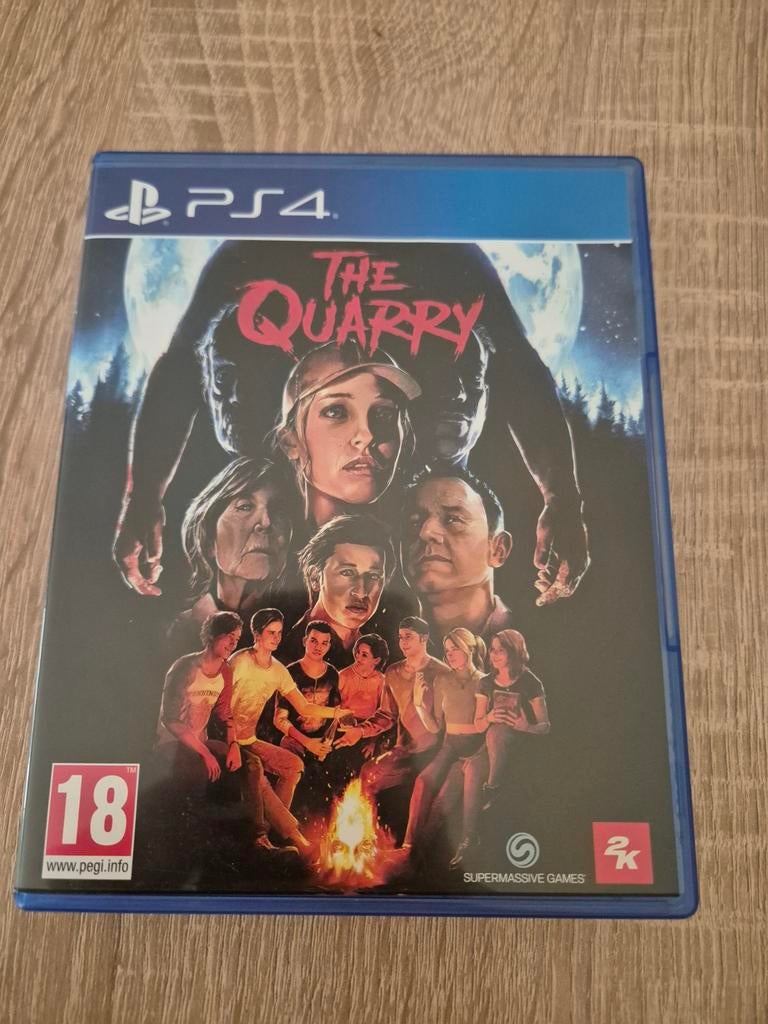 The Quarry PS4 - Spannende Horrorgame, Spelcomputers en Games, Games | Sony PlayStation 4, Gebruikt, Vanaf 18 jaar, 1 speler, Eén computer
