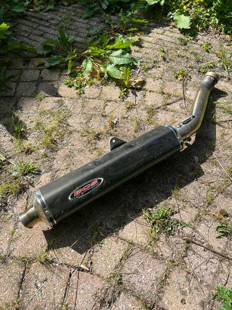 Uitlaatdemper Yamaha R1 2002 Bos GP1, Ophalen, Gebruikt