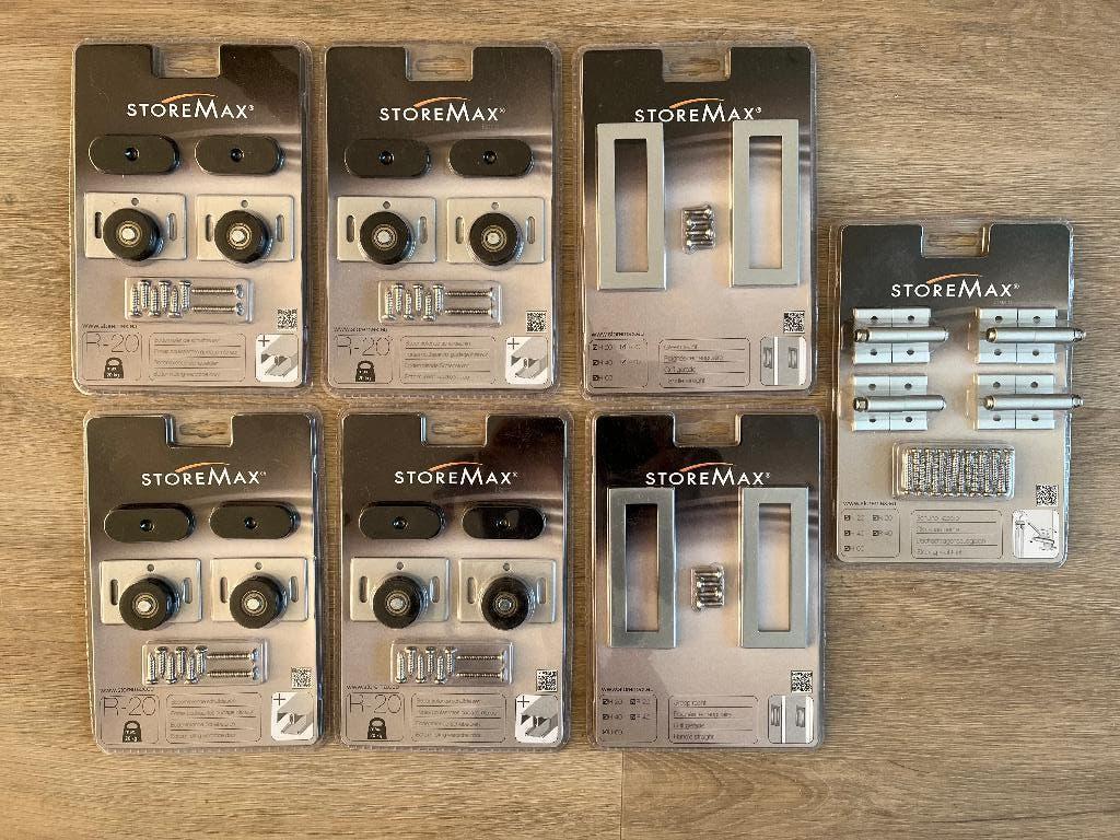 Storemax set voor schuifdeuren (nieuw), Ophalen of Verzenden, Nieuw, Overige materialen, Overige typen