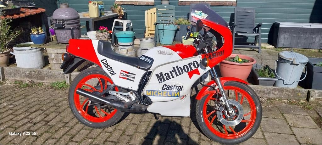 Yamaha RD 125 met Nederlands Kenteken en tzr 80 met kenteken, Motoren, Bedrijf, 1454an, Sport, 80 cc