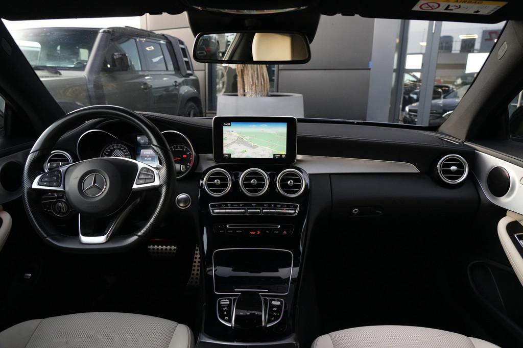 Mercedes-Benz C-Klasse Coupé AMG 43 4MATIC 368pk Stoelverwa, Auto's, Gebruikt, Beige, 4 stoelen, 2996 cc
