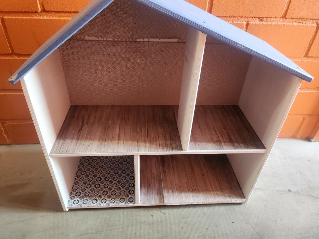 Leuk poppenhuis  speeltjes van A.H en Mini World Kit, Ophalen, Gebruikt, Poppenhuis