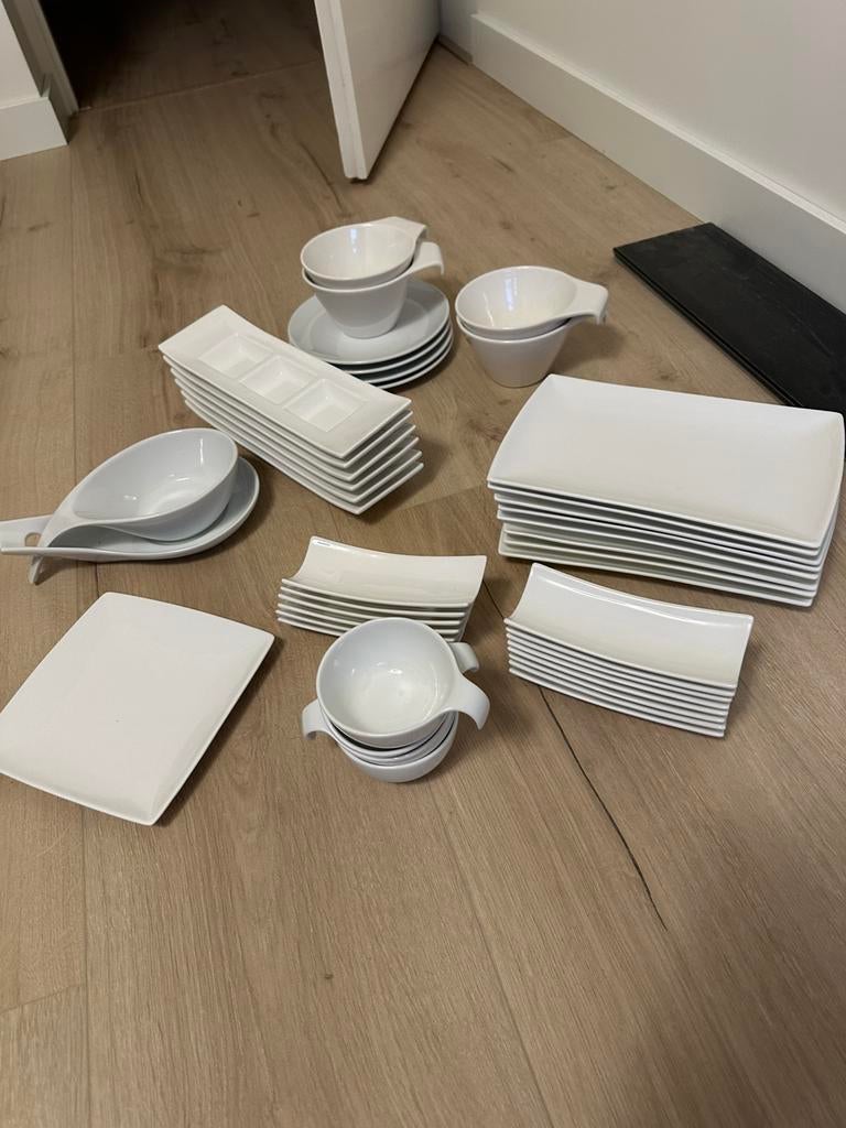 Wit servies, Ophalen