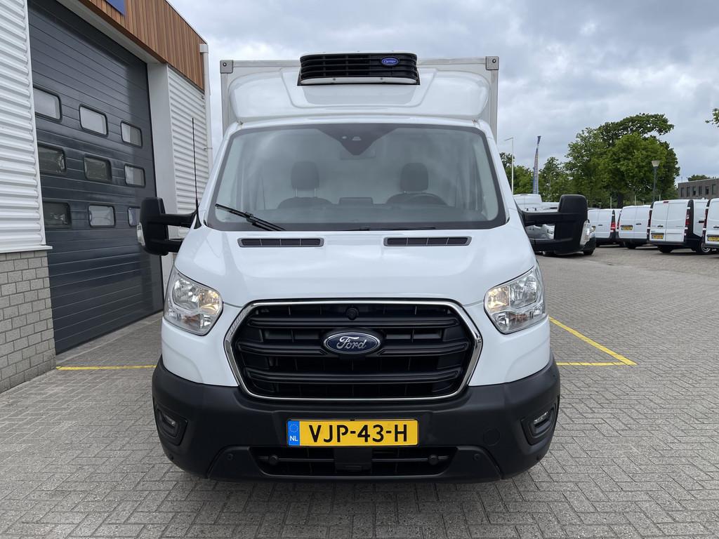 Ford Transit 2.0 TDCI 130pk automaat / smartbox bakwagen met, Automaat, Stof, 4 cilinders, Wit