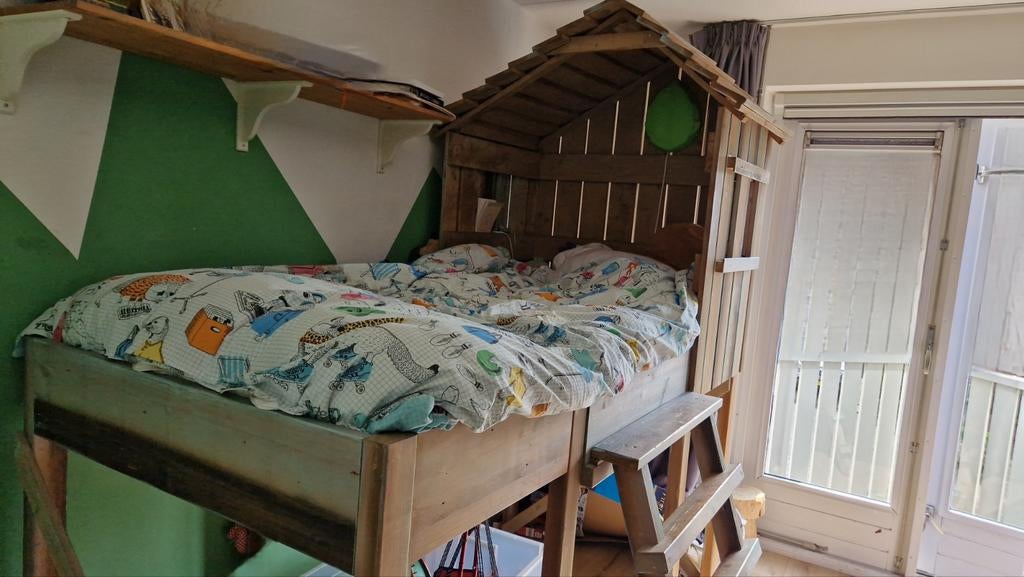 Hoogslaper kids factory, Kinderen en Baby's, Ophalen, Gebruikt, Hoogslaper