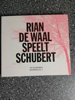 CD RIAN DE WAAL - SPEELT SCHUBERT (VALTHERMOND REC. VOL. 2), Ophalen of Verzenden, Classicisme, Gebruikt, Overige typen