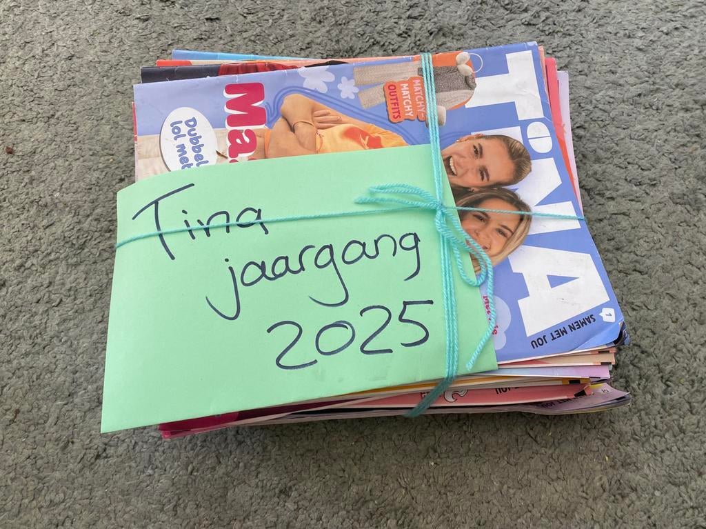 Tina jaargang 2025, Ophalen, Gelezen, Overige typen