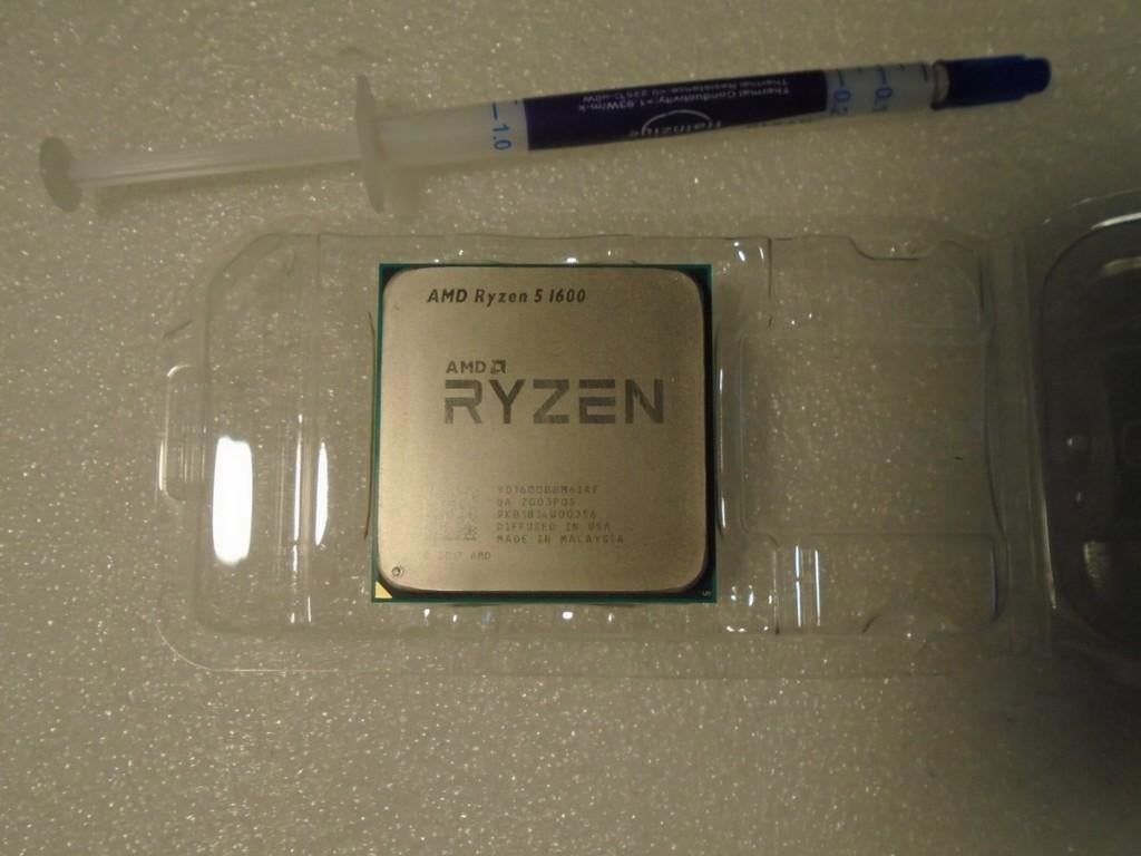 ryzen 5 1600, Computers en Software, Processors, 6-core, Zo goed als nieuw, Socket AM4, 3 tot 4 Ghz