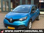 Renault Captur 0.9 TCe Authentique, NIEUWE APK, Voorwielaandrijving, Stof, Blauw, 49 €/maand