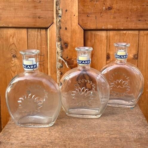 Waterfles fles Ricard pastis Frankrijk origineel PRIJS STUK, Antiek en Kunst, Curiosa en Brocante, Ophalen of Verzenden
