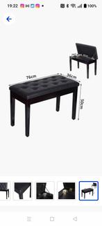 Pianokruk in perfecte staat, Ophalen of Verzenden, Zwart