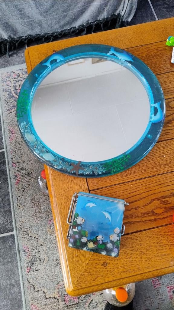 Spiegel en wc rol houder, Ophalen