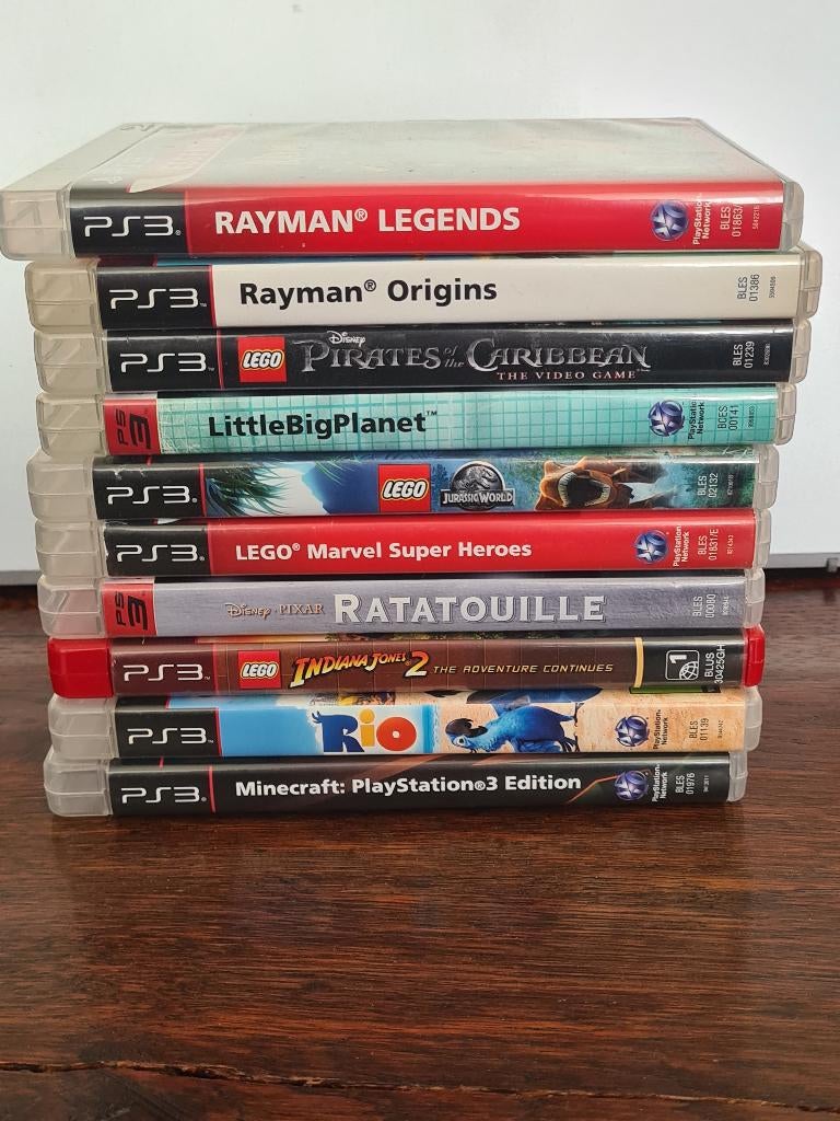 10 PS3 Spellen voor kinderen, Avontuur en Actie, 1 speler, Ophalen of Verzenden, Zo goed als nieuw