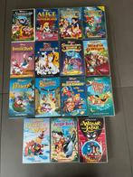 15 originele Disney videobanden ( VHS), Tekenfilm, Alle leeftijden, Ophalen of Verzenden, Zo goed als nieuw