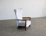 vintage fauteuil | armchair | jaren 60 | Deens, Huis en Inrichting, Fauteuils, Gebruikt, ., 75 tot 100 cm, Ophalen of Verzenden