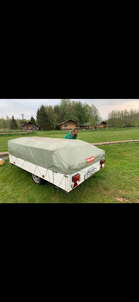 Trigano Odyssee vouwwagen 1,2,3 systeem, Caravans en Kamperen, Vouwwagens, Ophalen, Trigano, Aanwezig, Tot en met 4