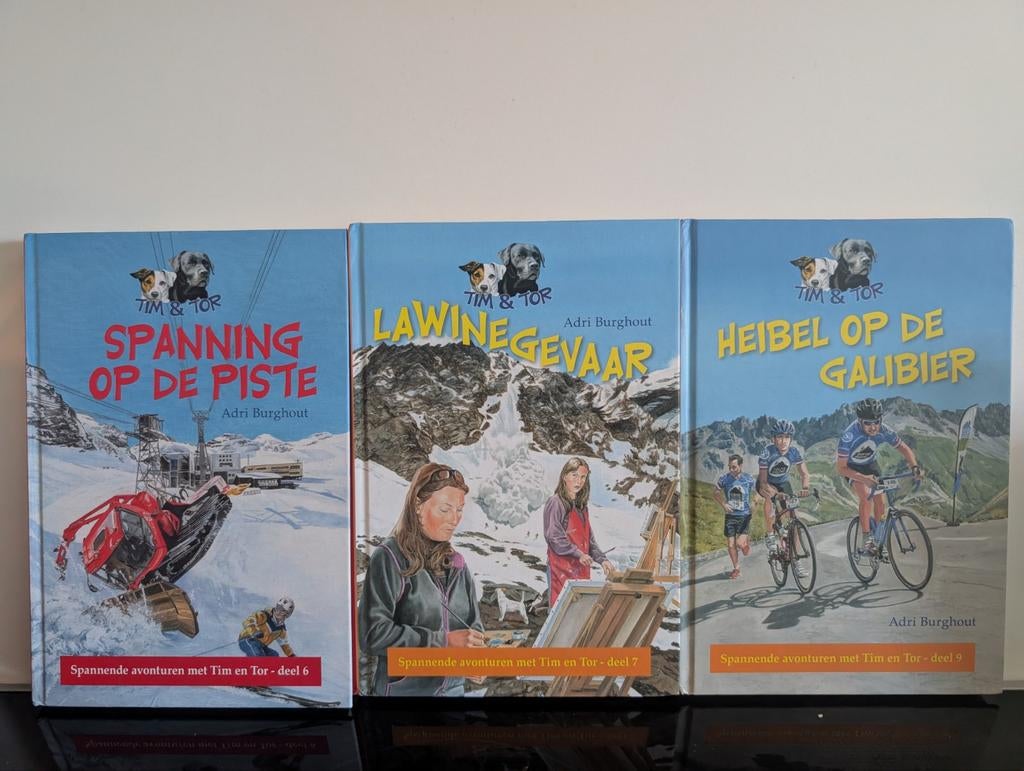 Adri Burghout - Spanning op de piste 6,7en 9, Boeken, Ophalen of Verzenden, Zo goed als nieuw, Adri Burghout