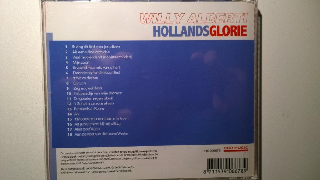 Willy Alberti - Willy Alberti, Ophalen of Verzenden, Zo goed als nieuw, Levenslied of Smartlap