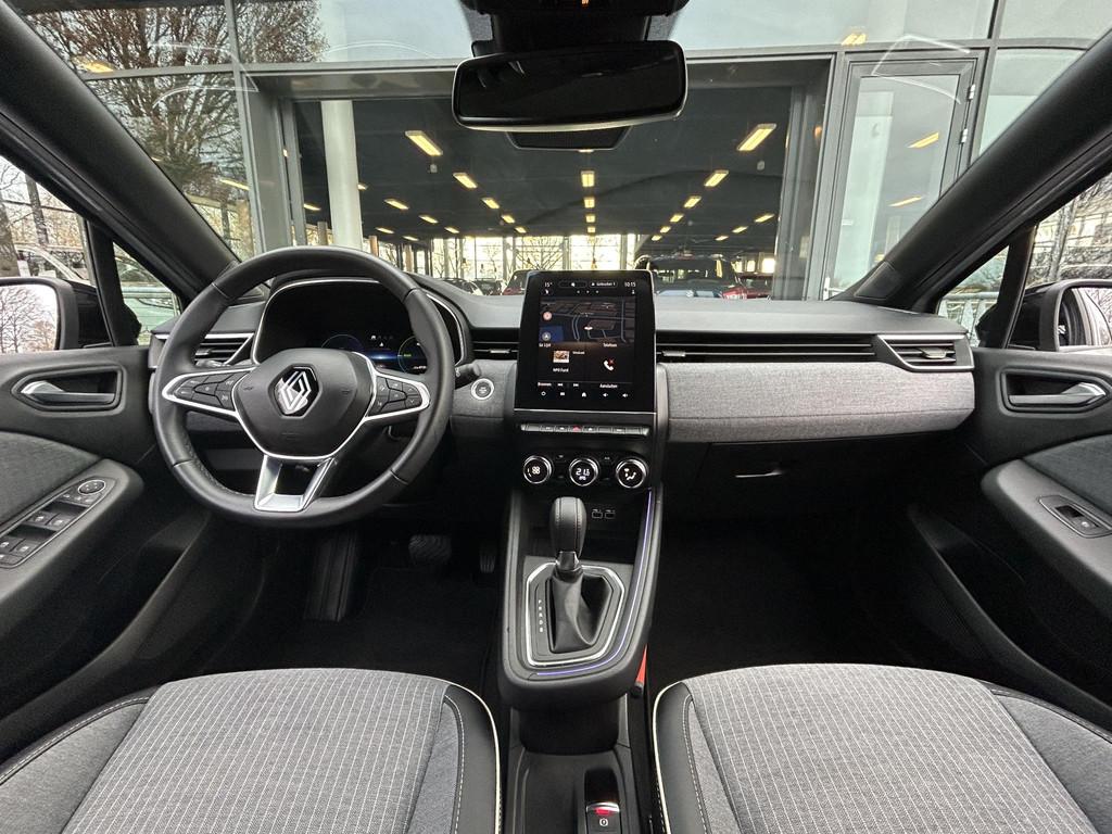 Renault Clio 1.6 E-Tech Full Hybrid 145 techno | 360 Camer, Auto's, Renault, Stof, Gebruikt, Euro 6, Origineel Nederlands