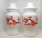 Vintage opaline of melkglas Ariel (mosterd) pot, Ophalen of Verzenden