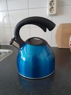 Prachtige nieuwe blauwe fluitketel., Ophalen of Verzenden, Nieuw