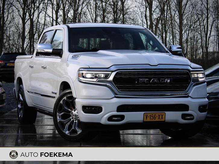 Dodge Ram 1500 5.7 V8 4x4 Crew Cab Limited LED Memory Pano, Auto's, Dodge, Bedrijf, Te koop, RAM 1500, 4x4, ABS, Achteruitrijcamera