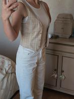 Beige geruit gilet maat XS, H&M, Ophalen of Verzenden, Zo goed als nieuw