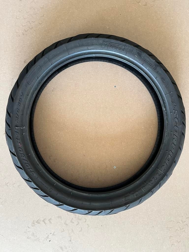 Pirelli Scorpion Trail II 110/80 R19, Ophalen, Gebruikt