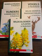 5 informatie boeken natuur, Ophalen of Verzenden, Gelezen, Natuur algemeen