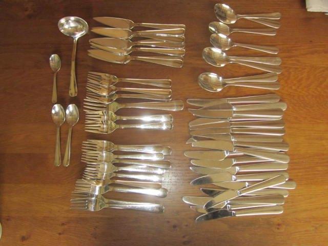 Ikea bestek 57 delen, Ophalen of Verzenden, Zo goed als nieuw, Rvs of Chroom