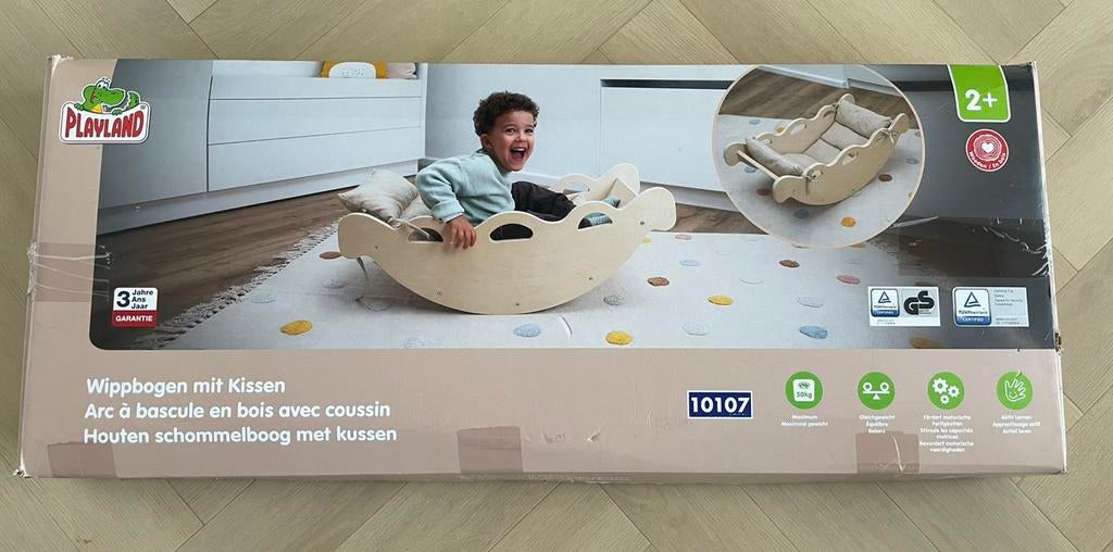 Houten schommelboog / klimboog, Kinderen en Baby's, Ophalen, Zo goed als nieuw