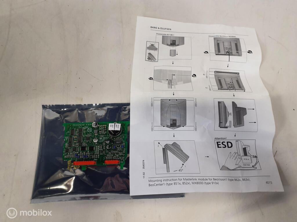 Bang & Olufsen Masterlink module, Gebruikt