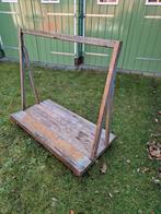 Platenkar, Doe-het-zelf en Verbouw, Transportwagens, 100 liter of meer, Ophalen, Gebruikt, Transportkar