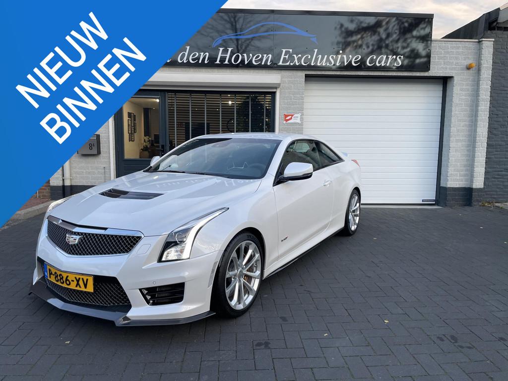 Cadillac ATS Coupé 3.6 V-Series Twin Turbo Track Performanc, Auto's, Cadillac, Automaat, Achterwielaandrijving, Gebruikt, Wit