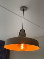 Industriele lampen (4 stuks) metaal, bamboe en aluminium, Ophalen, Zo goed als nieuw, Metaal, Minder dan 50 cm