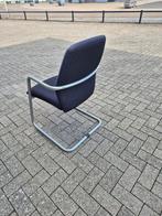 Stevig gebruikte vergaderstoel te koop - € 15,- per stuk., Ophalen, Gebruikt, Blauw, Stof